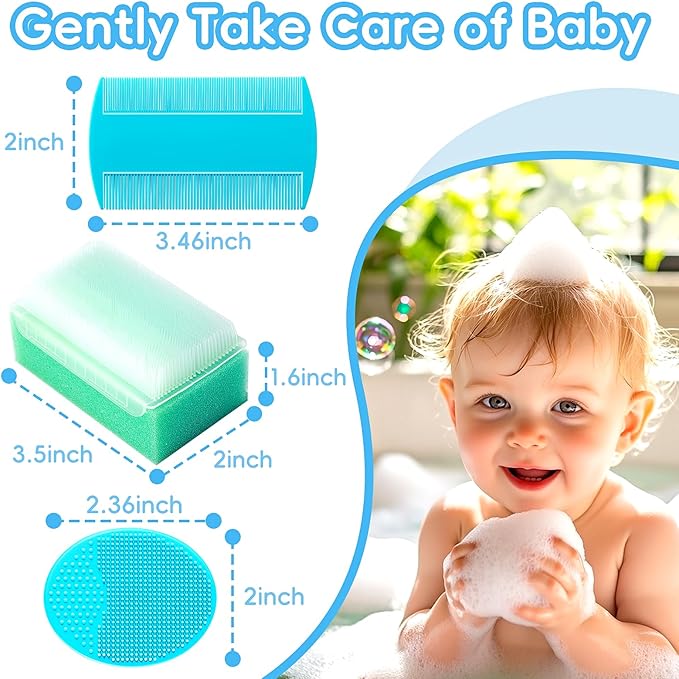 Set Cuidado Bebé 5 Piezas Verde miniatura 2