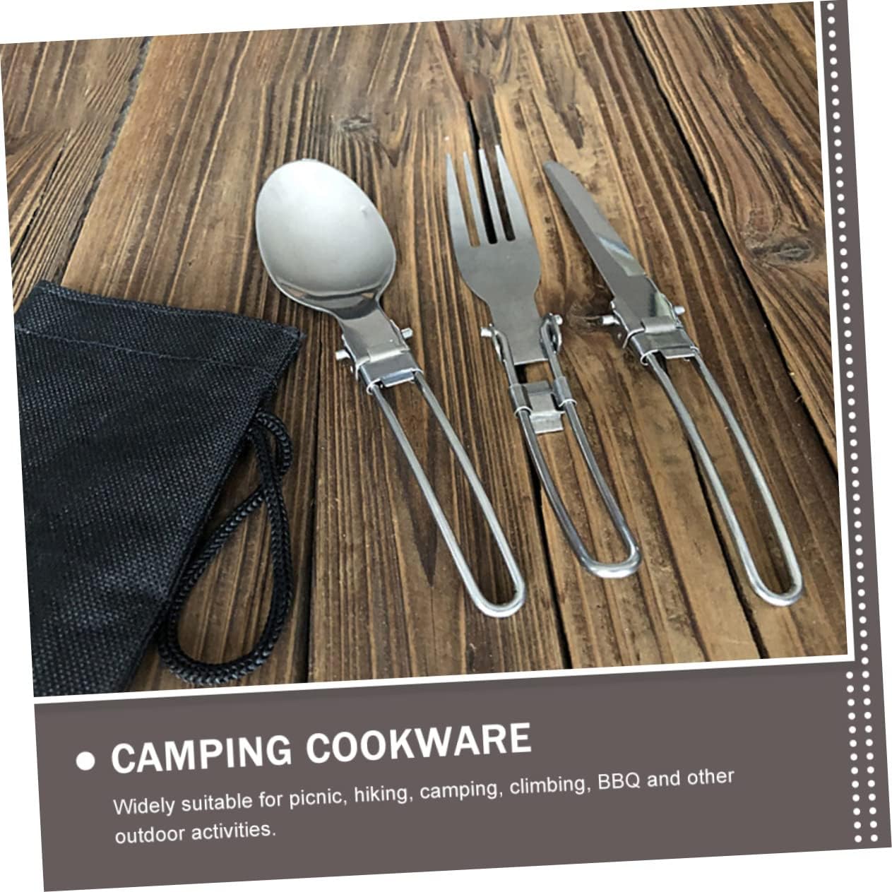 Picnic Pot Set Camping Cooking Pot 2-Person Outdoor Cooking Kit Portable Camping Cookware Kit Easy to Clean Compact Design