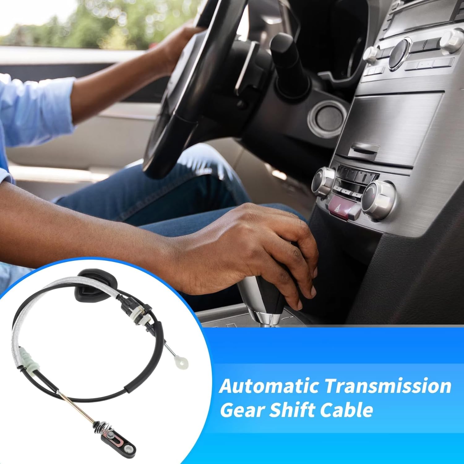 Transmission cable Compatible With Dodge For Durango 5.7L 2011 2012 2013 Car Auto Transmission Gear Shift Shifter Selector Control Cable 52124783AB