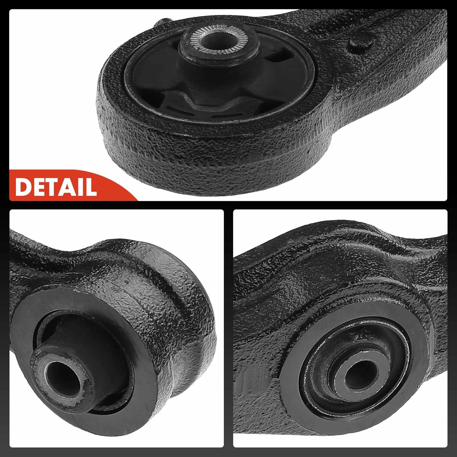 A-Premium Front Left Lower Control Arm, with Bushing, Compatible with Honda Accord 2003-2007, Acura TSX 2004-2008
