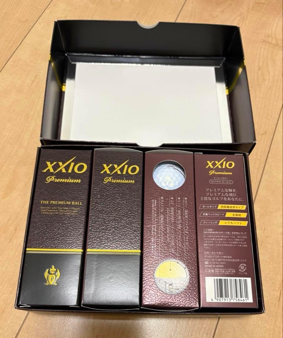 XXIO Premium ゴルフボール 12個入り