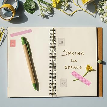 365 Days Daily Planner Stickers Set with Self-Adhesive Paper Date Labels for Writing Diaries and Scrapbook Decoration, Not Easy to Fall, Suitable for Students and Children