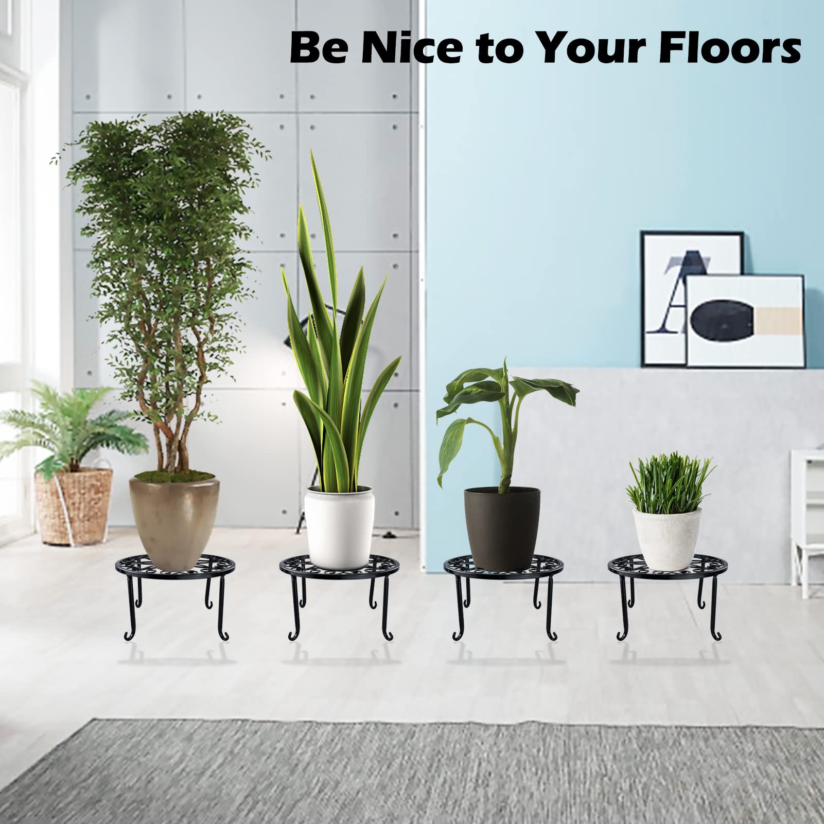 Collection De Pots De Fleurs Pour La Maison Avec Des Fleurs Plantes Dintérieur En Pots Vecteurs