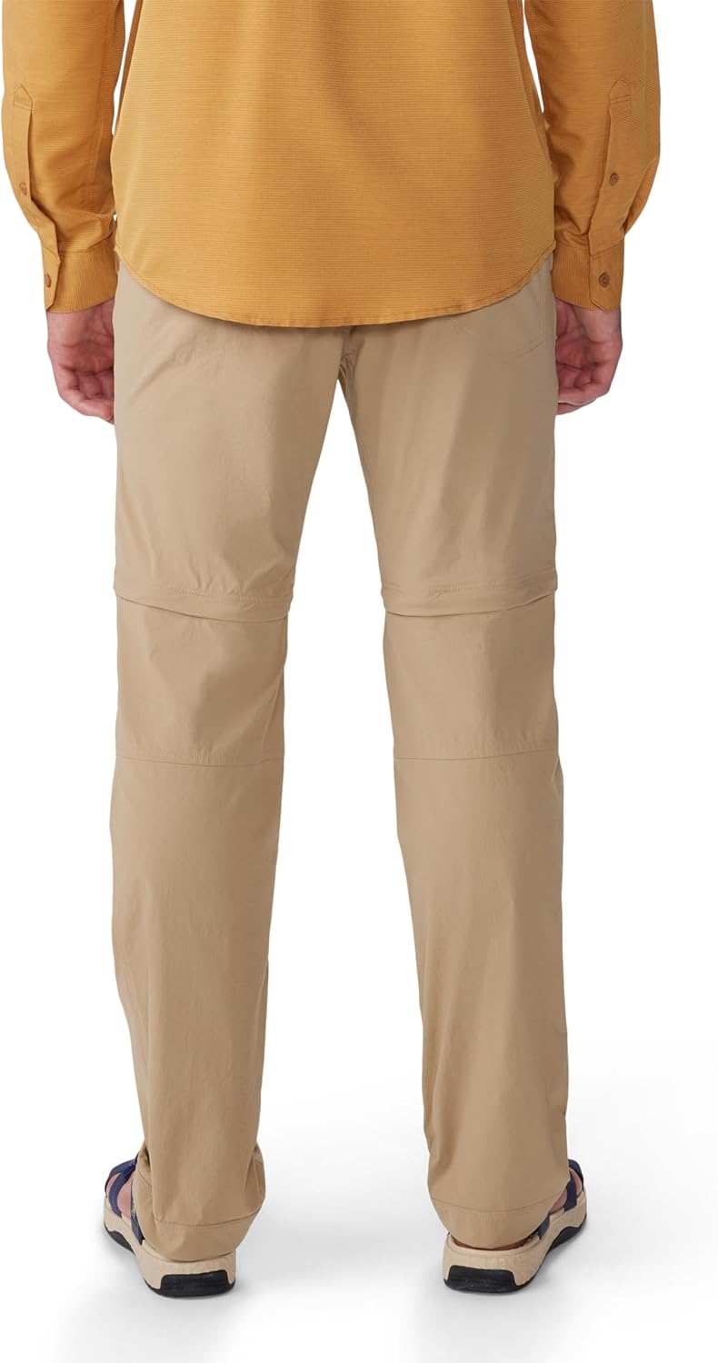 Mountain Hardwear Men's Basin Trek Convertible Pant for Camping, Hiking, and Backpacking | Water-Resistant and Lightweight