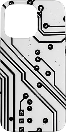 iPhone 15 Pro Max Black Circuit Board Mother Board Computer Programmer Case