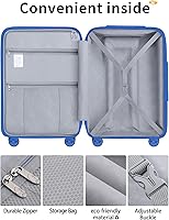 Amazon.com | MGOB Carry On Luggage 22x14x9 Airline Approved, Hard