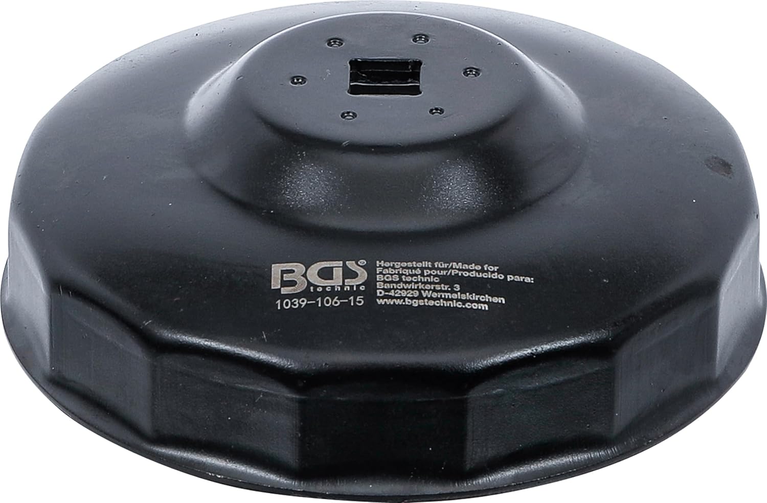 BGS 1039-106-15 | Oil Filter Wrench | 15-point | Ø 106 mm | for Fiat Ducato