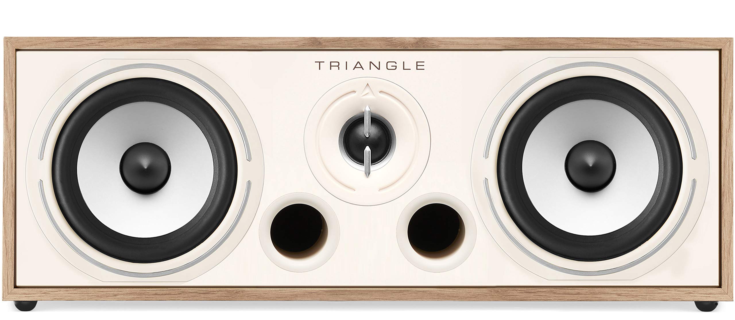 Triangle - Altavoz Central Home-Cinema BOREA BRC1-2 vías - Potencia máxima 100W - Sensibilidad 90 dB/W/m - Bass Reflex - 485 x 176 x 274 mm - Roble Claro