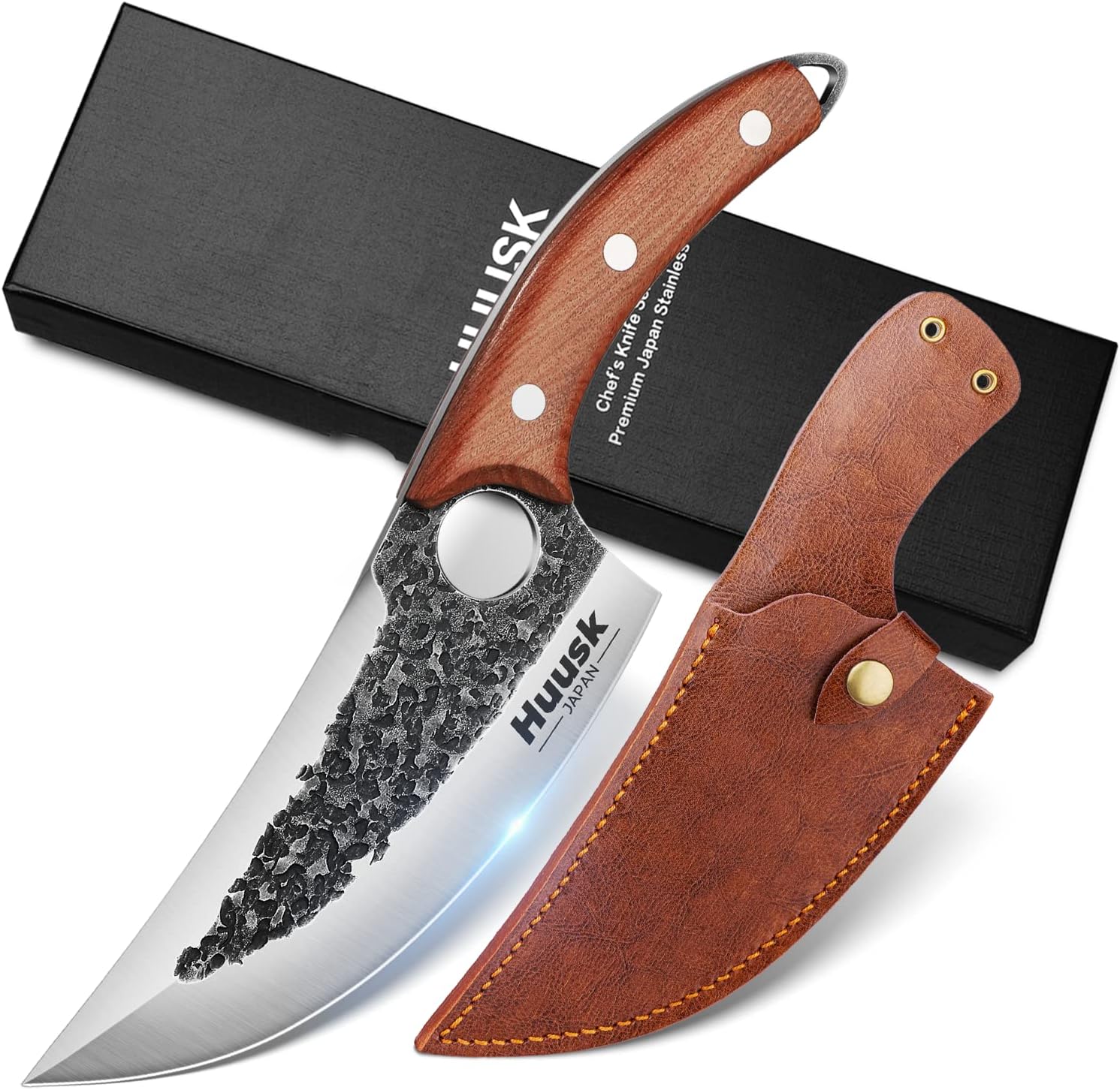 Buy Upgraded Huusk Knives, Viking Knife with Sheath Hand Butcher