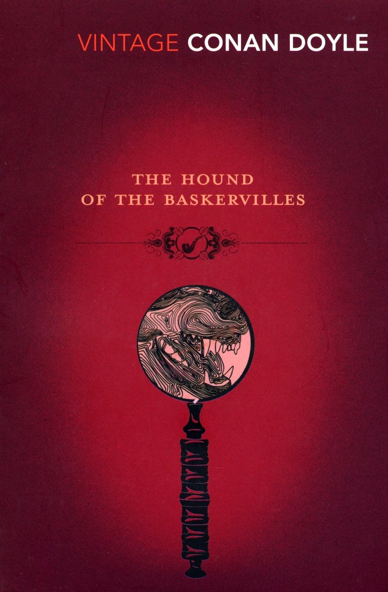 The Hound of the Baskervilles by Arthur Conan Doyle (Paperback Book)