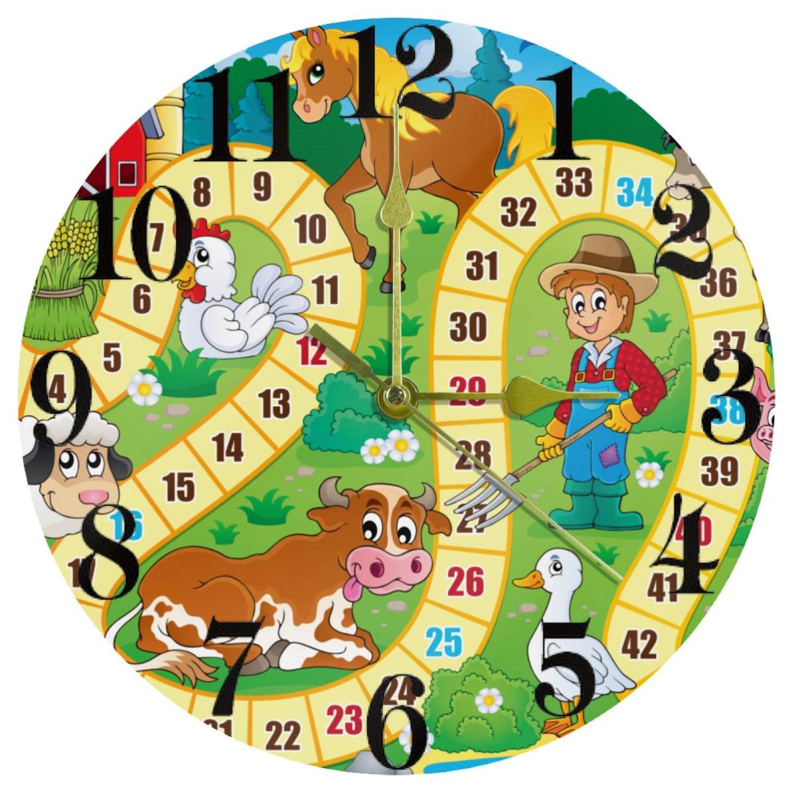 Horloge murale sans tic-tac pour retrouver le sommeil dans votre chambre