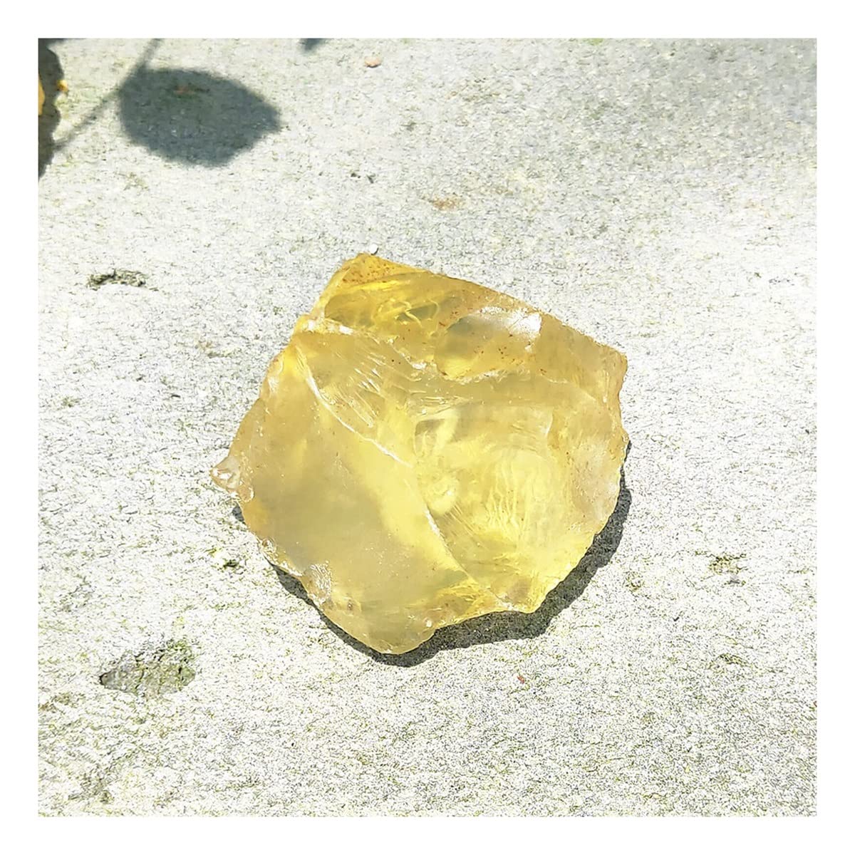 Cristal Citrino Mineral Natural Cuarzo Amarillo Decoración Hogar Piedras Geodas 75-95g