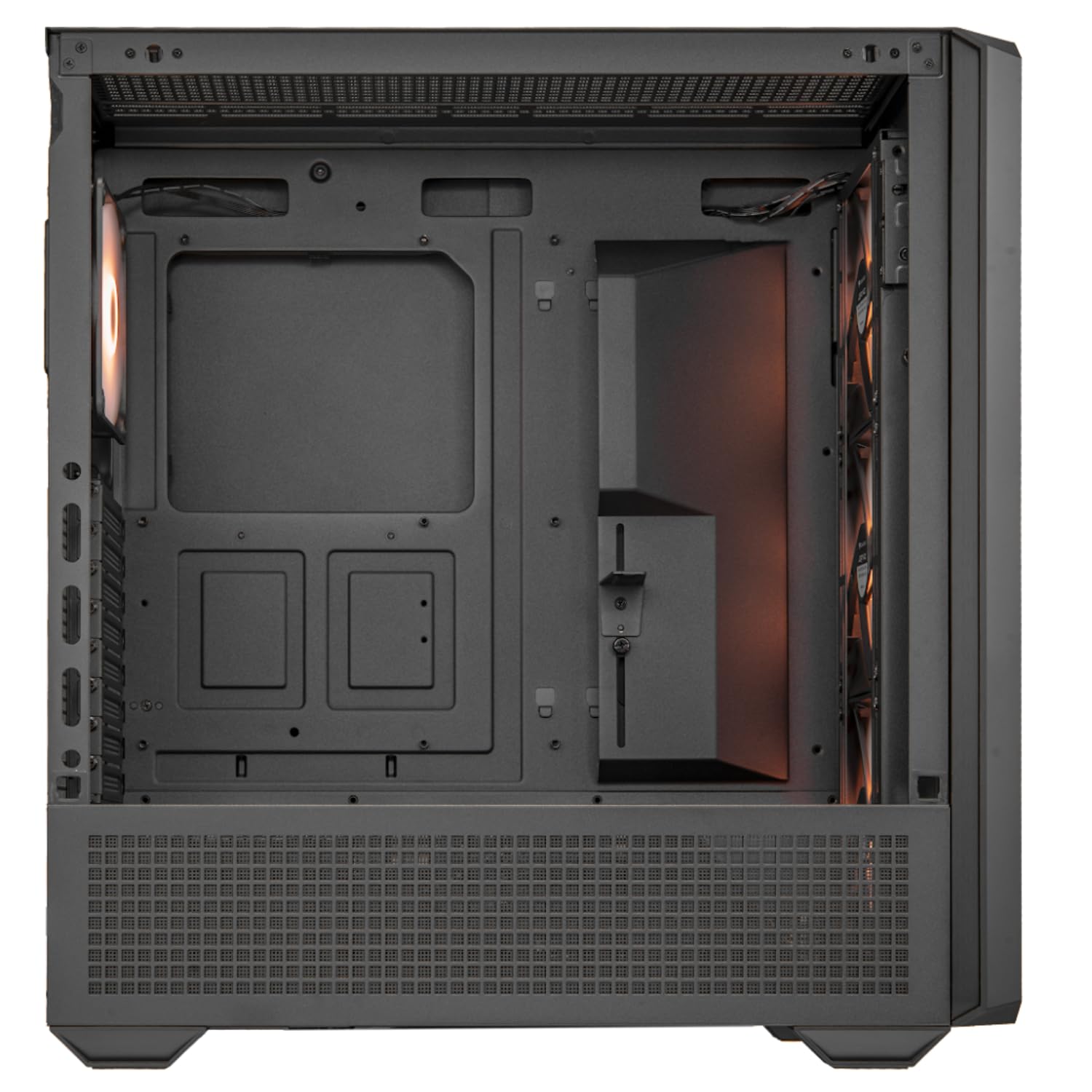 Cougar Gaming Mx600 Rgb - Full Tower - Pc - Schwarz - Atx - Ceb - Eatx - Micro Atx - MinI-Itx - Gaming - Blau - Gr?n - Rot (cgR-57c9B-Rgb) | 3 ventiladores ARGB, frontal de malla, alto flujo de aire, USB C y cristal templado