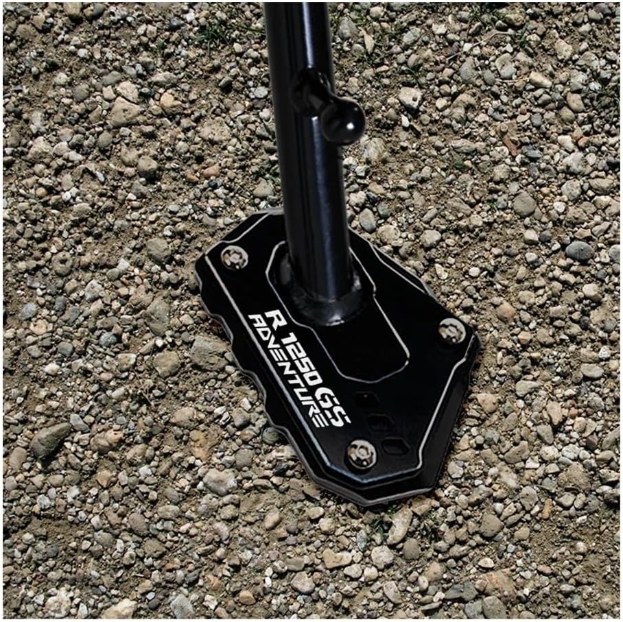 Motorcycle Foot Plate Pad for B&MW R1200GS R1250GS R 1200 1250 GS Adventure ADV LC GSA 2021 Motorcycle Accessories CNC Kickstand Side Stand Enlarger Pad