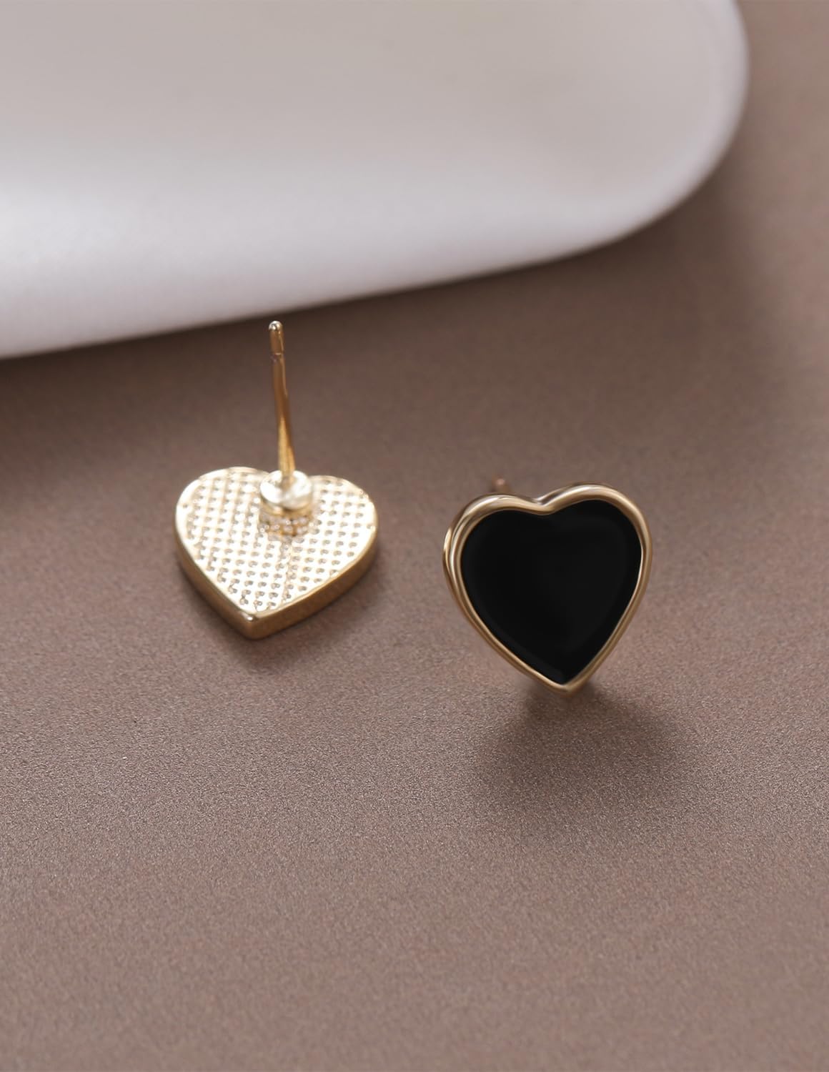 14K Gold Plated Plastic Stud Earrings for Women Jewelry - Image 6