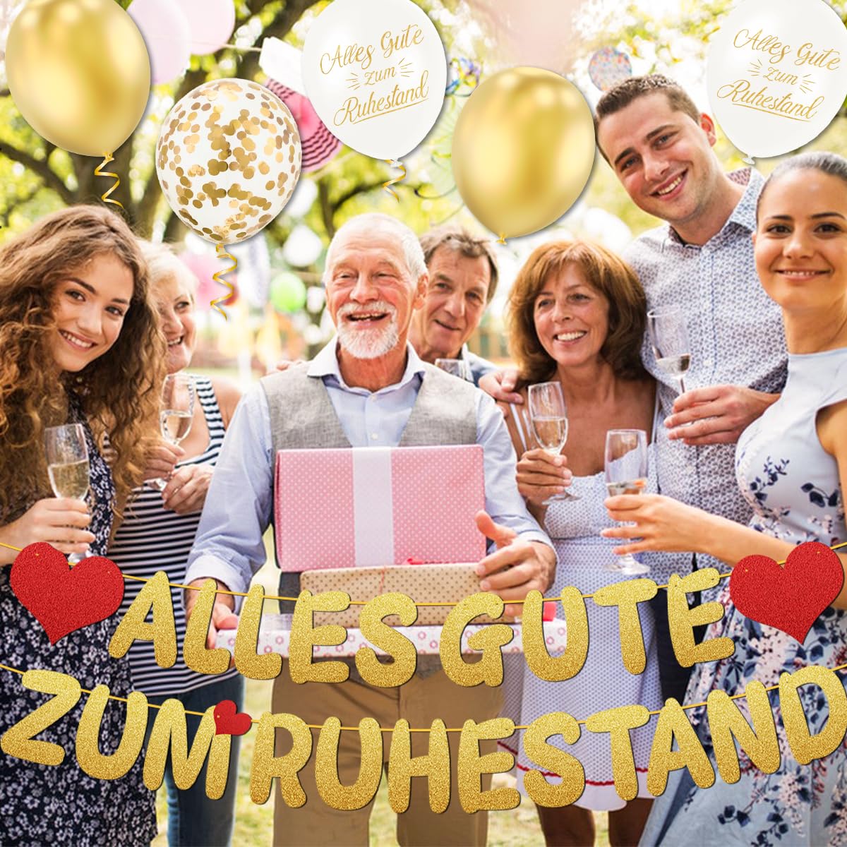 Set Di Inviti Per Feste Di Pensione Happy Retirement Party Invitation Layout 511749 873