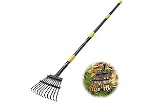 Fexio Garden Rake: Your Garden's Best Friend for Effortless Leaf Removal