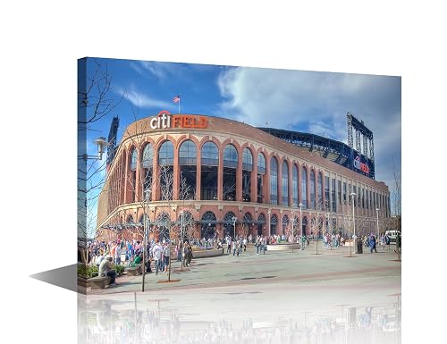 1 Piece Sport Wall Art Modern Citi Field Painting Stadiums