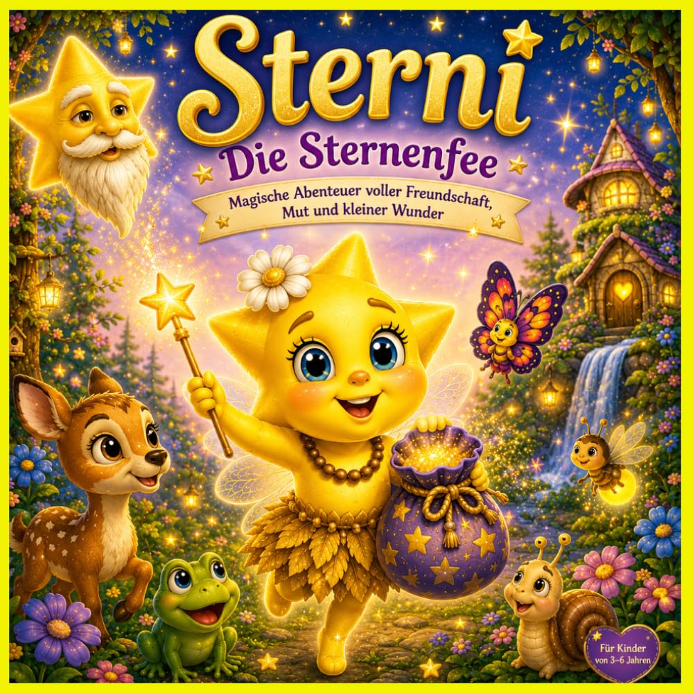 Sterni die Sternefee: Eine zauberhafte Vorlesegeschichte über Freundschaft, Mut und die kleinen Wunder des Lebens