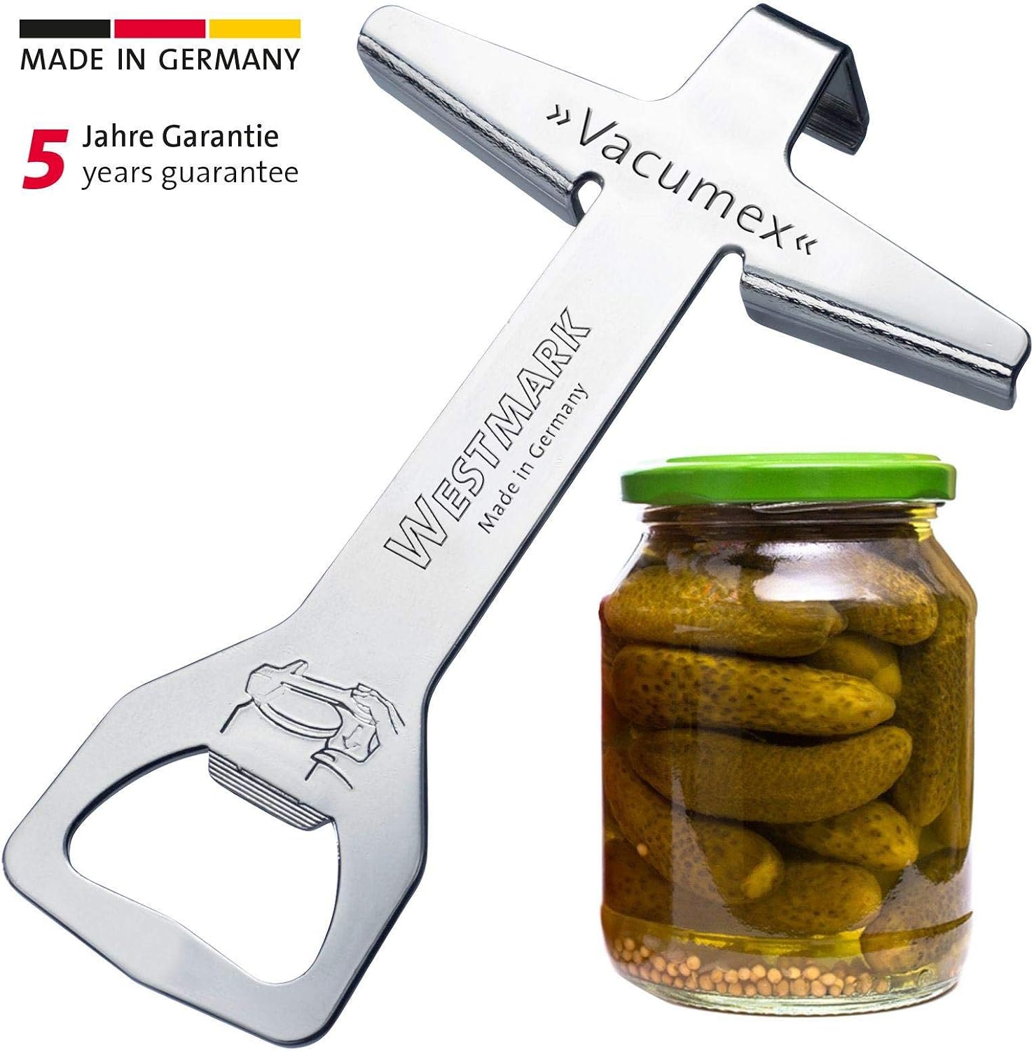 Westmark 10562270 Jar Opener, One Size, Steel