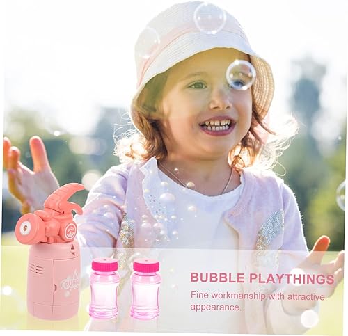 Miniatura 8 de TOYANDONA 5 juegos de extintores de incendios Máquina de burbujas para niños Fuera Máquina automática de burbujas para exteriores, juguete para