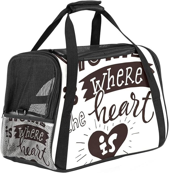 Grunge Watercolor Pet Carrier Bag Breathable Mesh Pet Travel Carrier for Dogs Cats Pet Bag with Shoulder Strap