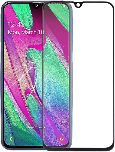 GzPuluz Lente Vetro Esterno Lente Frontale per Vetro Esterno per Galaxy A40 Nero Colore Black GzPuluz Lente Vetro Esterno Lente Frontale per Vetro Esterno per Galaxy A40 Nero Colore Black