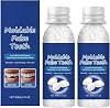 Temporary Tooth Filling Repair Kit,Denture Repair& Missing Tooth Replacement Kit for Broken,Chipped or Missing Teeth,Gap Filling Moldable Fake Teeth(2Pcs)