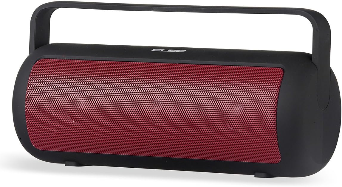 ELBE ALT-149-NR Portable Speaker (Bluetooth, 10 W, 4 Hours Playback) Black and Red