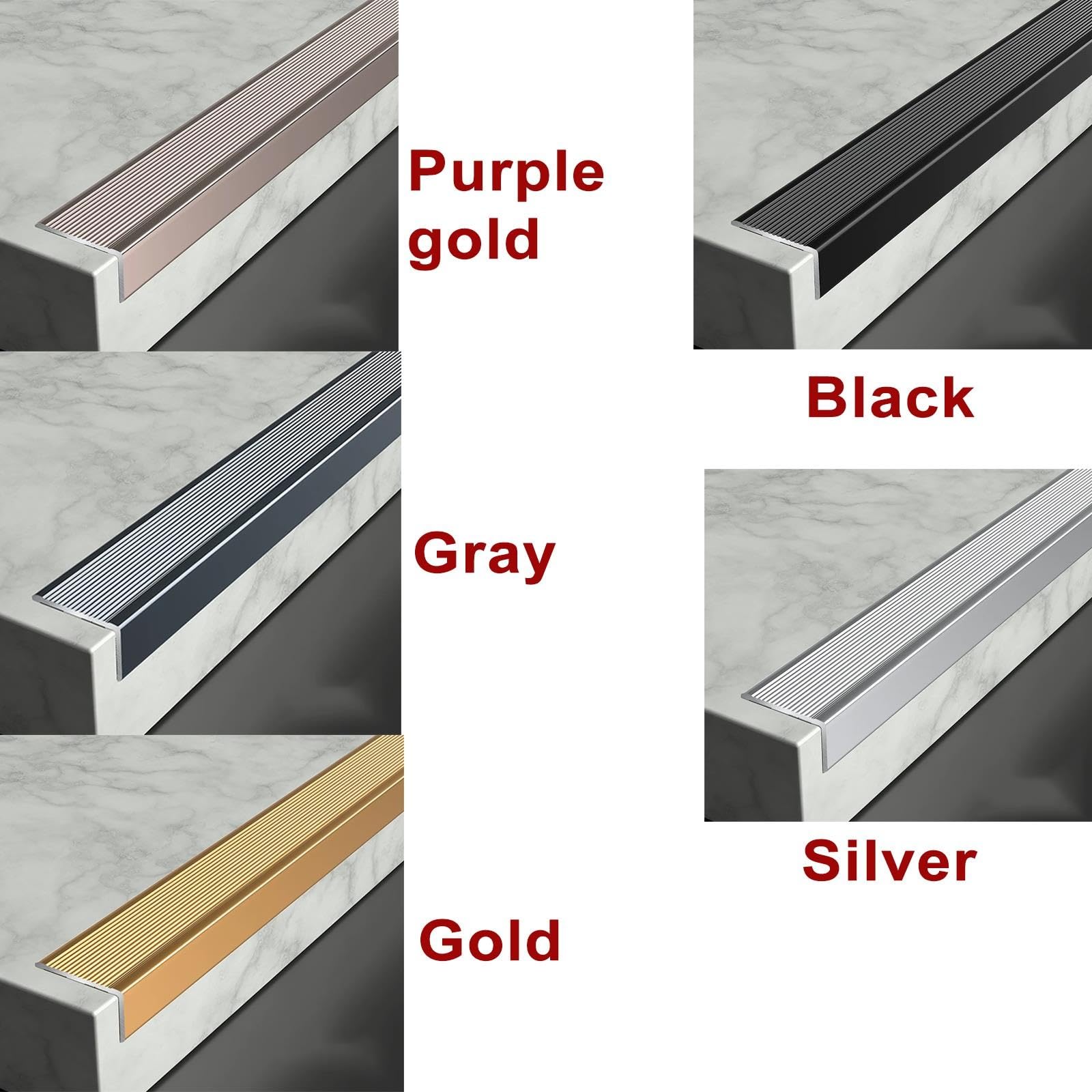 Aluminiowy ochraniacz krawędzi schodów, ochraniacz krawędzi schodów, nosek
