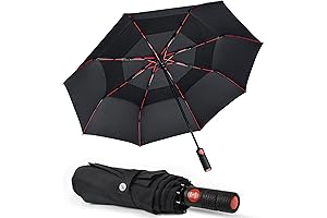 Steampunk Umbrella: Embracing Adventure with Lejorain's Black Double Canopy Umbrella