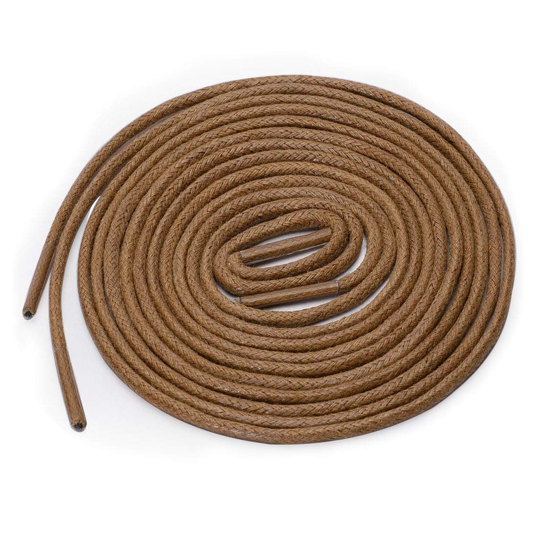 uxcell 2 Pairs Round Waxed Shoelaces Colored Oxford Shoestrings for Dress Shoes Boots