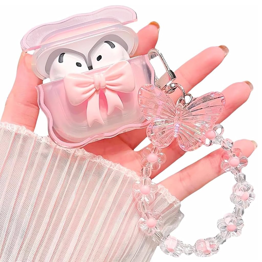 ZORBES® Compatible with AirPods 4 case, Silicone Earbud Charging Case Cover for Apple AirPods 4, Sweetly Stylish Pink Bow ... - Review, Price and Buying Guide