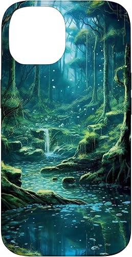 Miniatura 4 de Funda para iPhone 12 mini fantasía y bosque mágico encantado