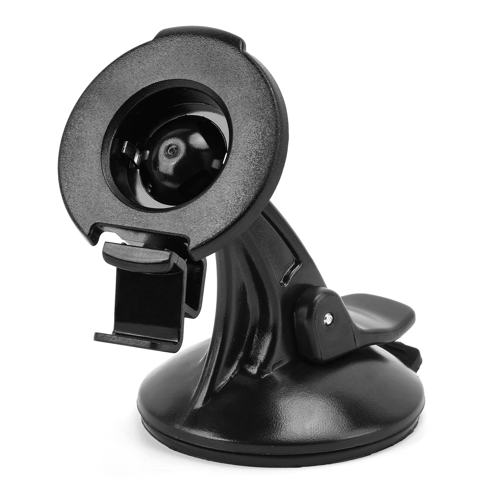 SoeKoa Garmin Accessories GPS Bracket Cradle Mount with GPS Windshield Mount Holder for Garmin Nuvi, 17mm Swivel Ball Mounting Pattern(1 Bracket and 1