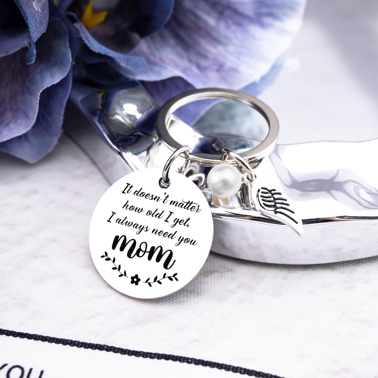 Mama Keychain Mom Gifts for Mom from Daughter Valentines Day Gift for Mom Unique Birthday Gift Ideas for Moms Best Mothers Day Gifts for Women - Image 3