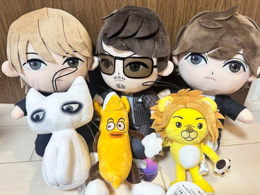 LArcenCiel ラウンドワン キャラクターマスコット4種コンプセット Q