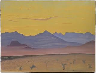 iiRTTFiRT Classic Canvas Prints Art Painting Santa Fe by Nicholas Roerich Vintage Print for Home Decor 60x90cm