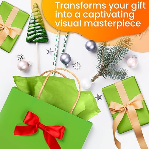 Vista 21 de IDL Packaging SatinPack - Rollo de papel de seda SatinPack de 18 pulgadas x 1800 pies, 20 pesos básicos, color cereza, hecho en Estados Unidos