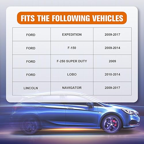 Miniatura 5 de Conjunto de motor del ventilador de calefacción, accionamiento a la izquierda para Ford F-150 2009-2014, Expedition 2009-2017 y Lincoln Navigator,