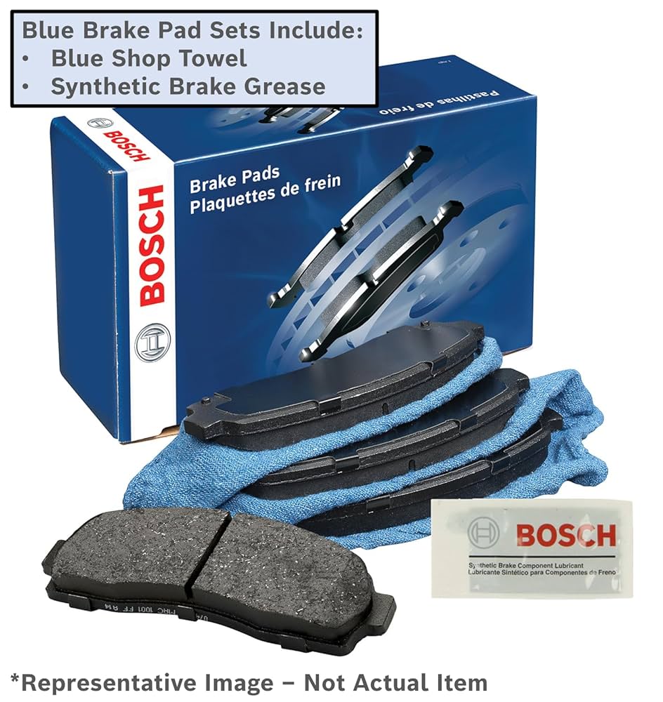 BL★60冊 Amazon.com: BOSCH BE444 Blue Semi-Metallic Disc Brake Pad