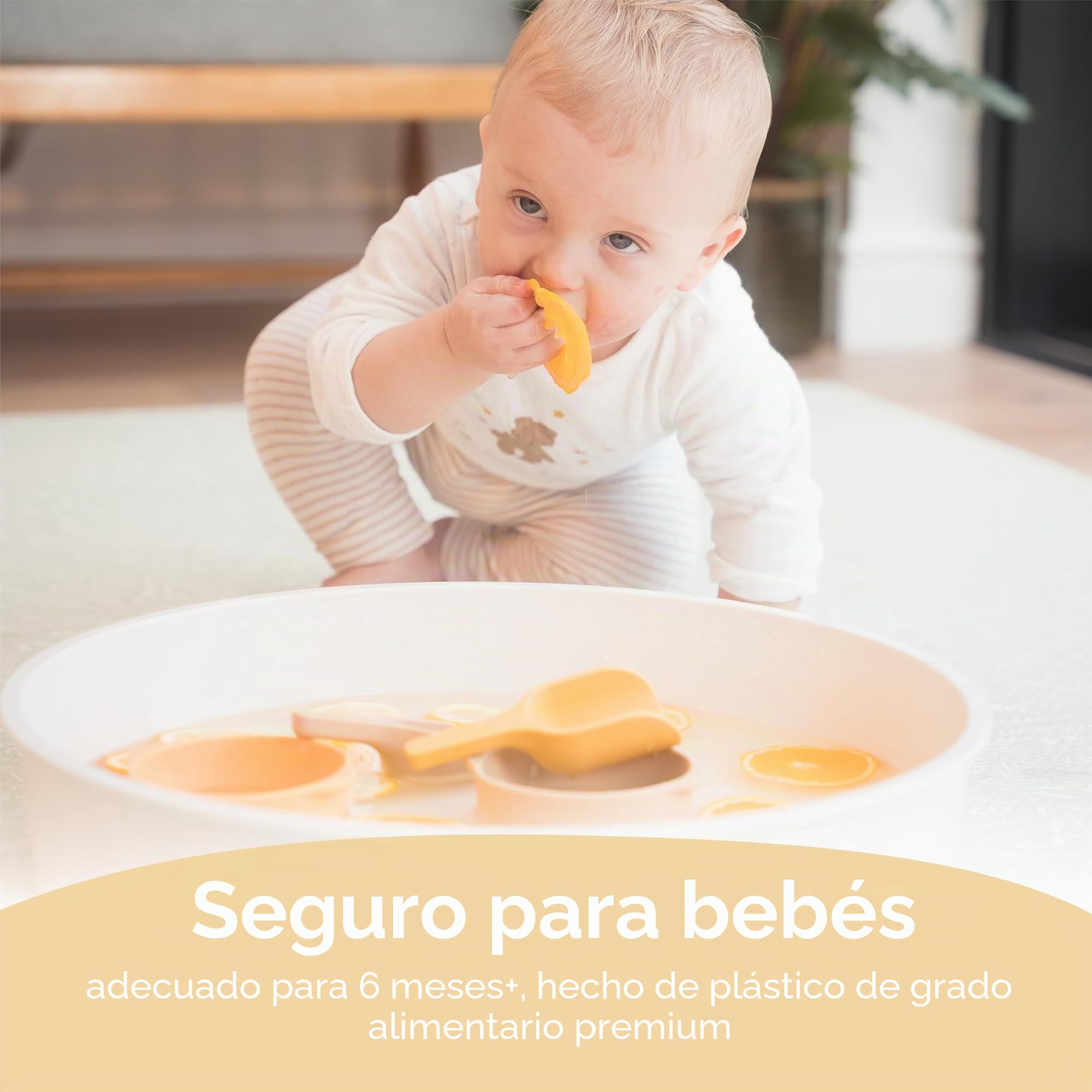 Inspire My Play Play Tray – Bandeja Tuff con tapa – Bandeja de juego sensorial para niños pequeños – Bandejas sensoriales para niños – Juguetes sensoriales para el desarrollo de niños con discapacidad