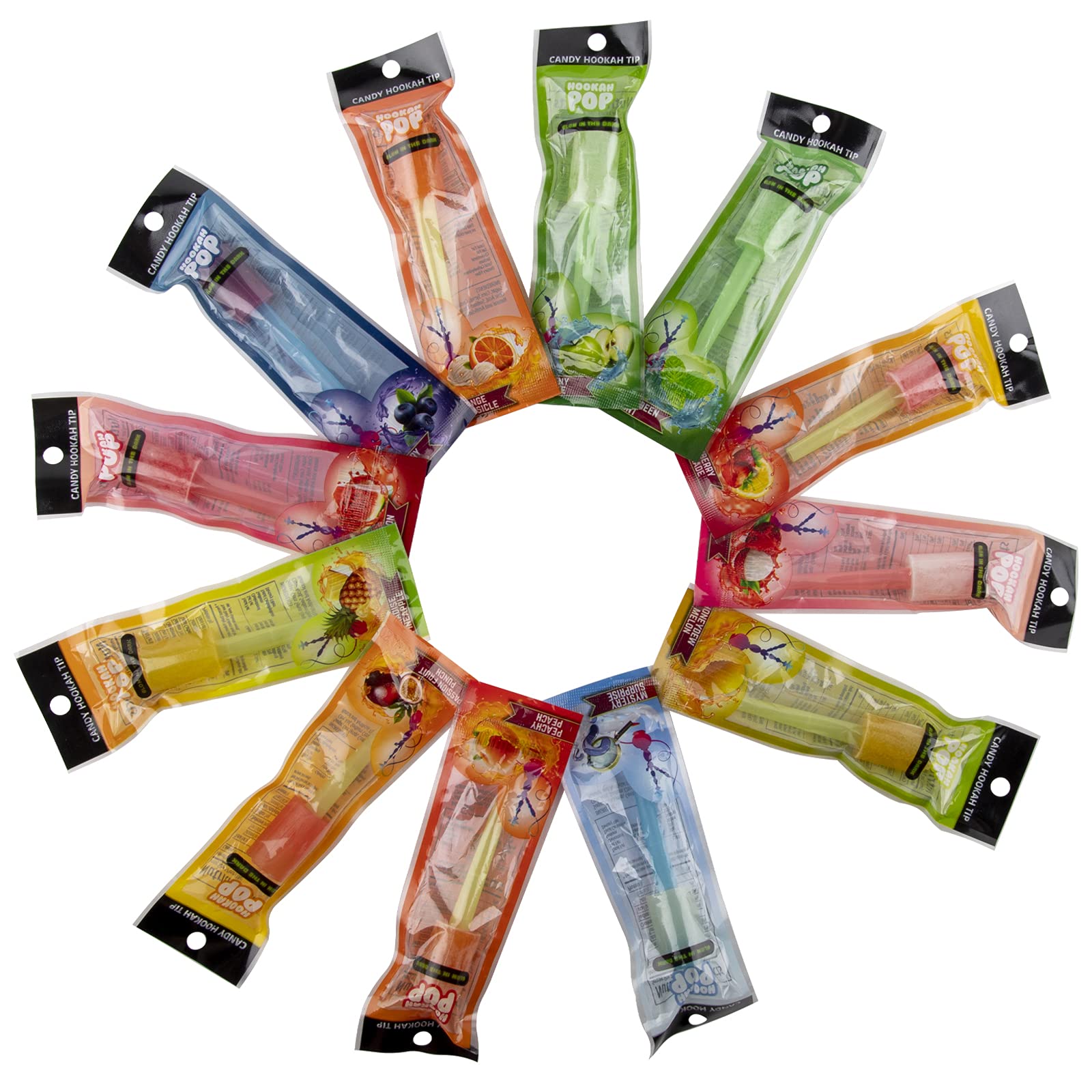 Buy Hookah Tips, (Candy Hookah Tips), Glow in The Dark Jolly Tips