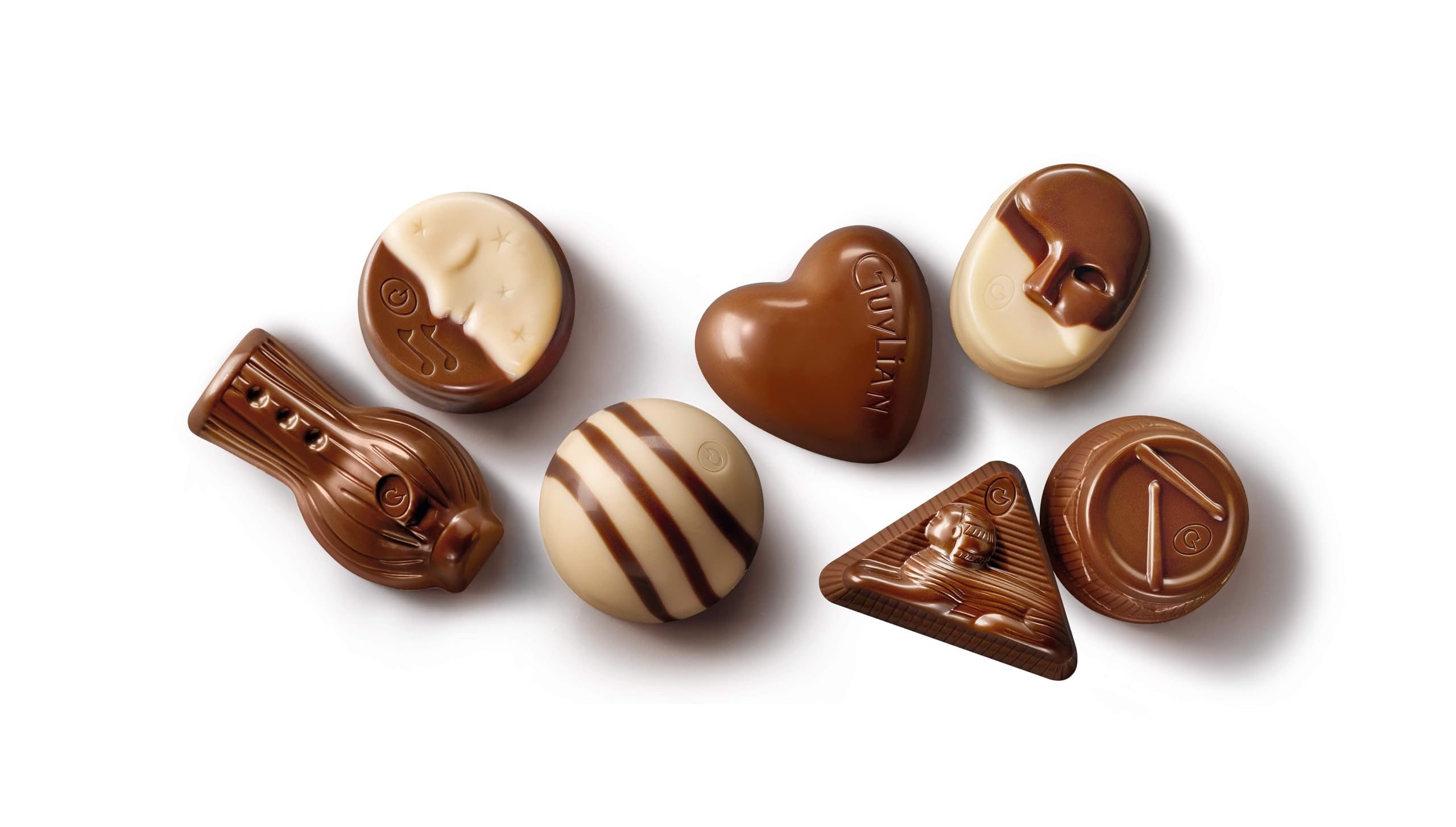 Guylian Bombones de Chocolate Belga, Colección de Mini Bombones, Incluyen Praliné, 37 Unidades por Envase, 417 g