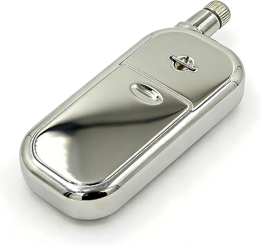 304 Stainless Steel Cell Phone Flask with Funnel