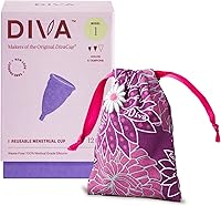 Vista 9 de Copa Diva - Copa de silicona de grado médico para el cuidado del período - Copa menstrual reutilizable - Hasta 12 horas de uso continuo - Modelo 0