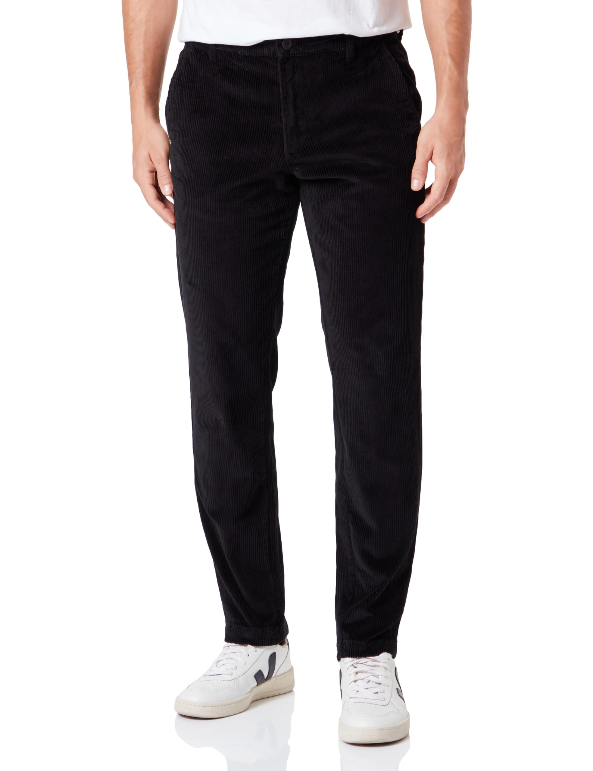 JACK & JONES Men's Jpstace Jjharvey Corduroy Chino Lc Sn Chino Trousers
