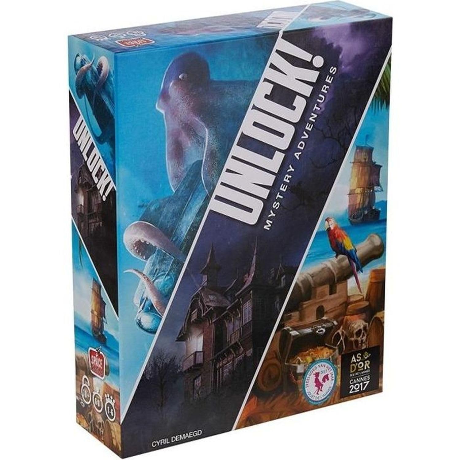 Asmodee - Unlock Mystery Adventures, SCUNL02FR