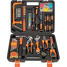 GALAX PRO 161-piece All-Purpose Hand Tool Set, Home Repair DIY Tool Set, Suitable for Daily Home Repair and Amateur Crafting, Easy to use for novices, with Portable Storage Box