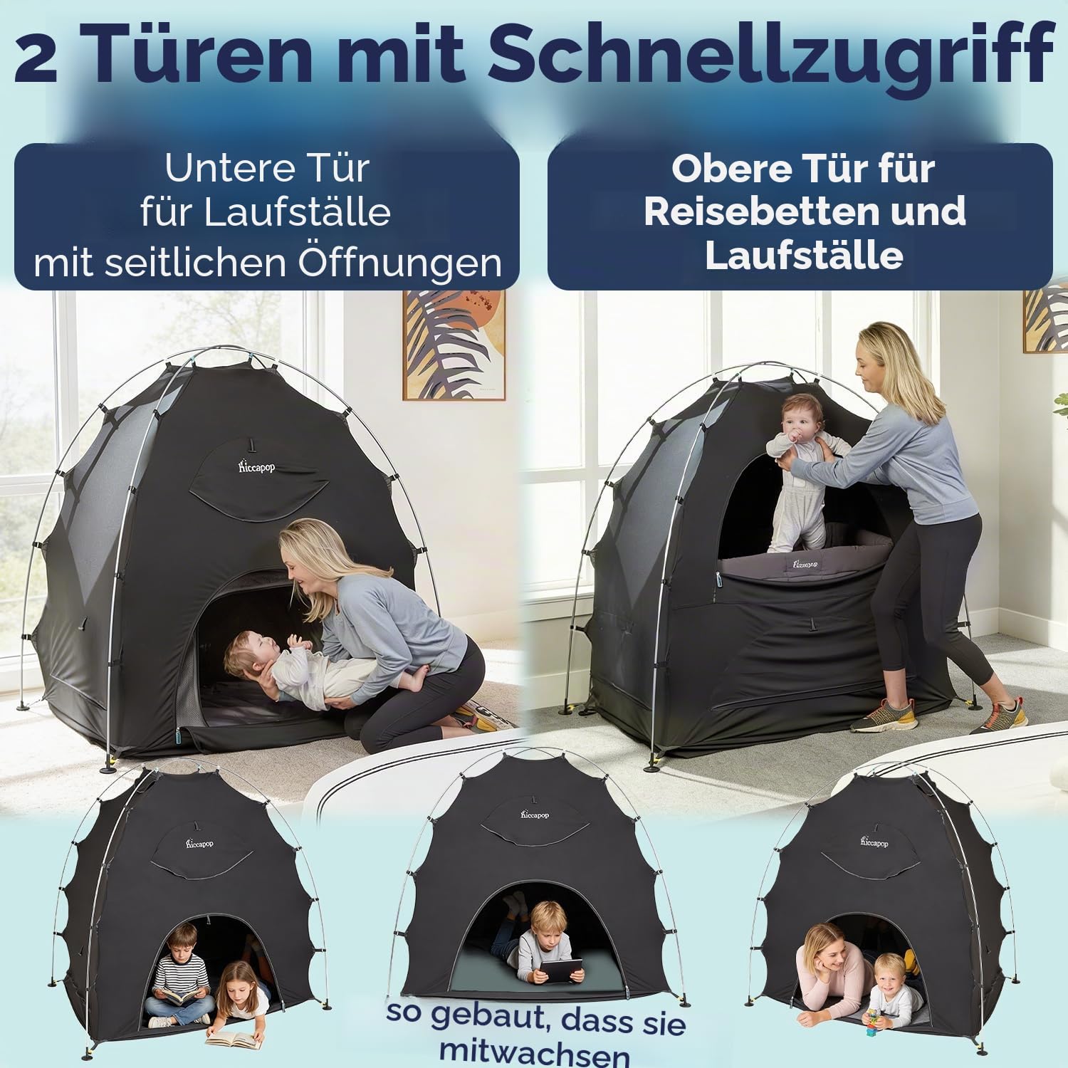 hiccapop Daydreamer Verdunkelungszelt (Eltern)
